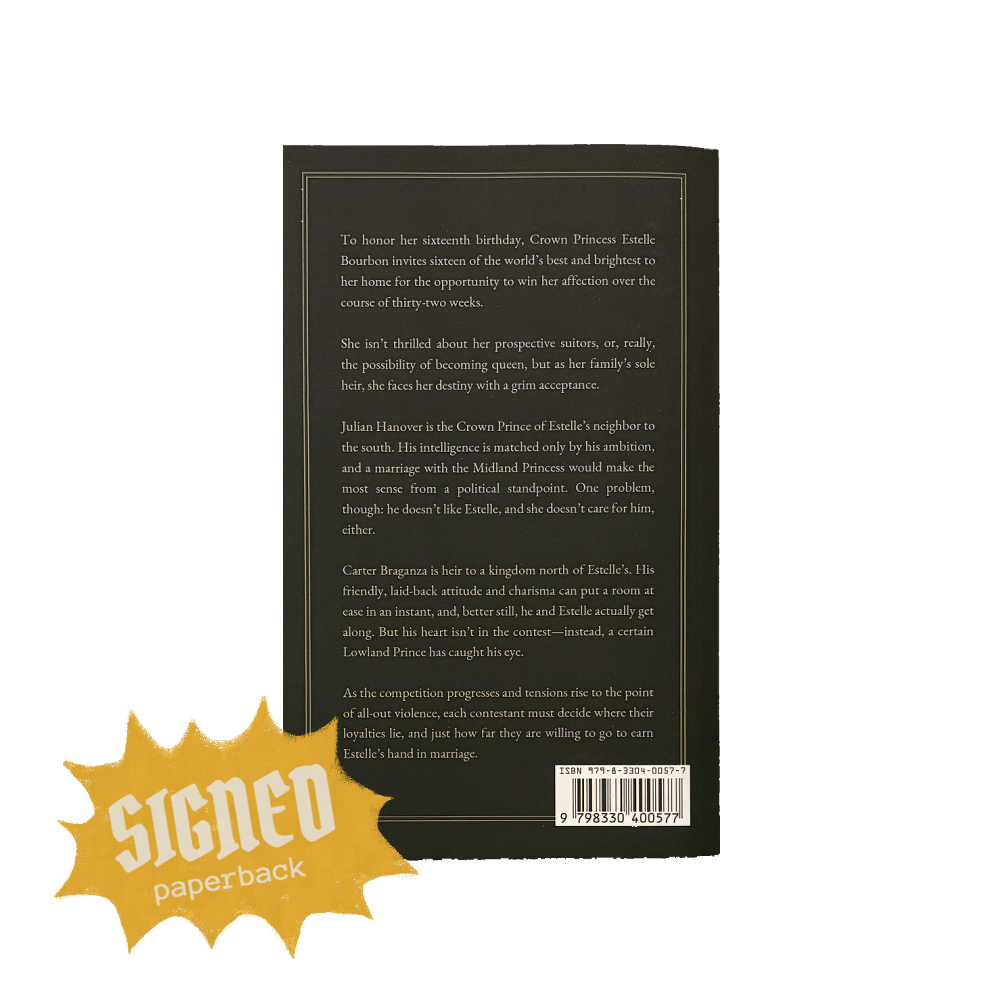 [SIGNED] THE MIDLAND THRONE paperback book (LGBTQ+ Gothic Fantasy Novel)